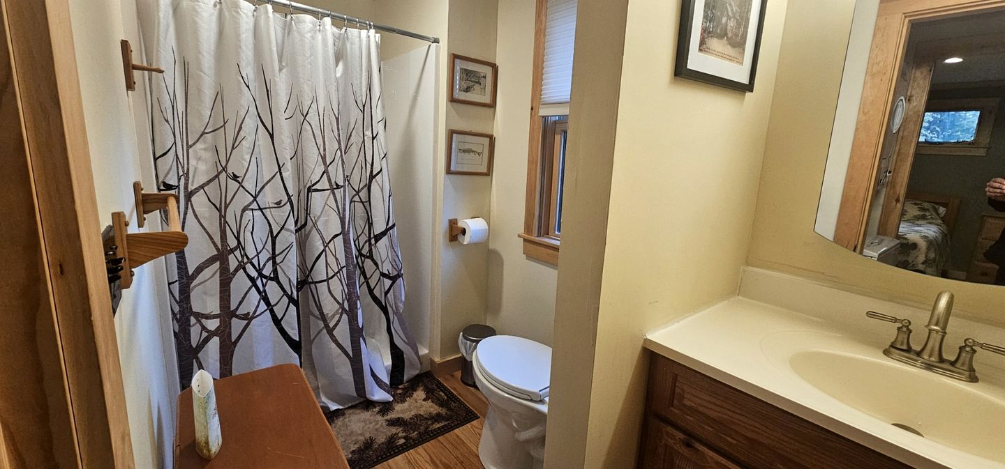 Secluded Lakefront Hideaway with Dock, Fire Pit & Forest Views in Greenville, Maine