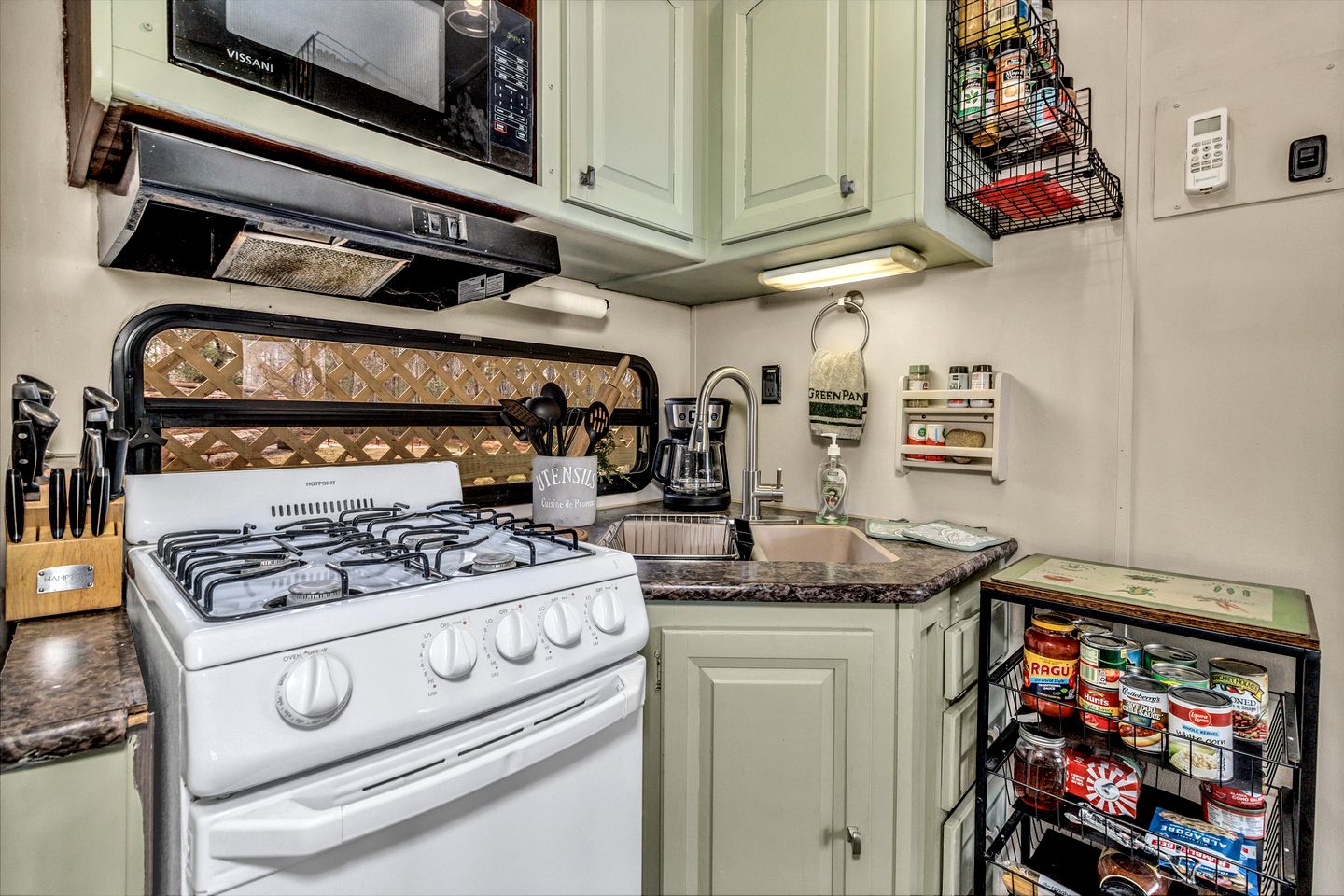 Cozy Mountain Camper Retreat with Private View Deck & Fire Pit in Old Fort, North Carolina