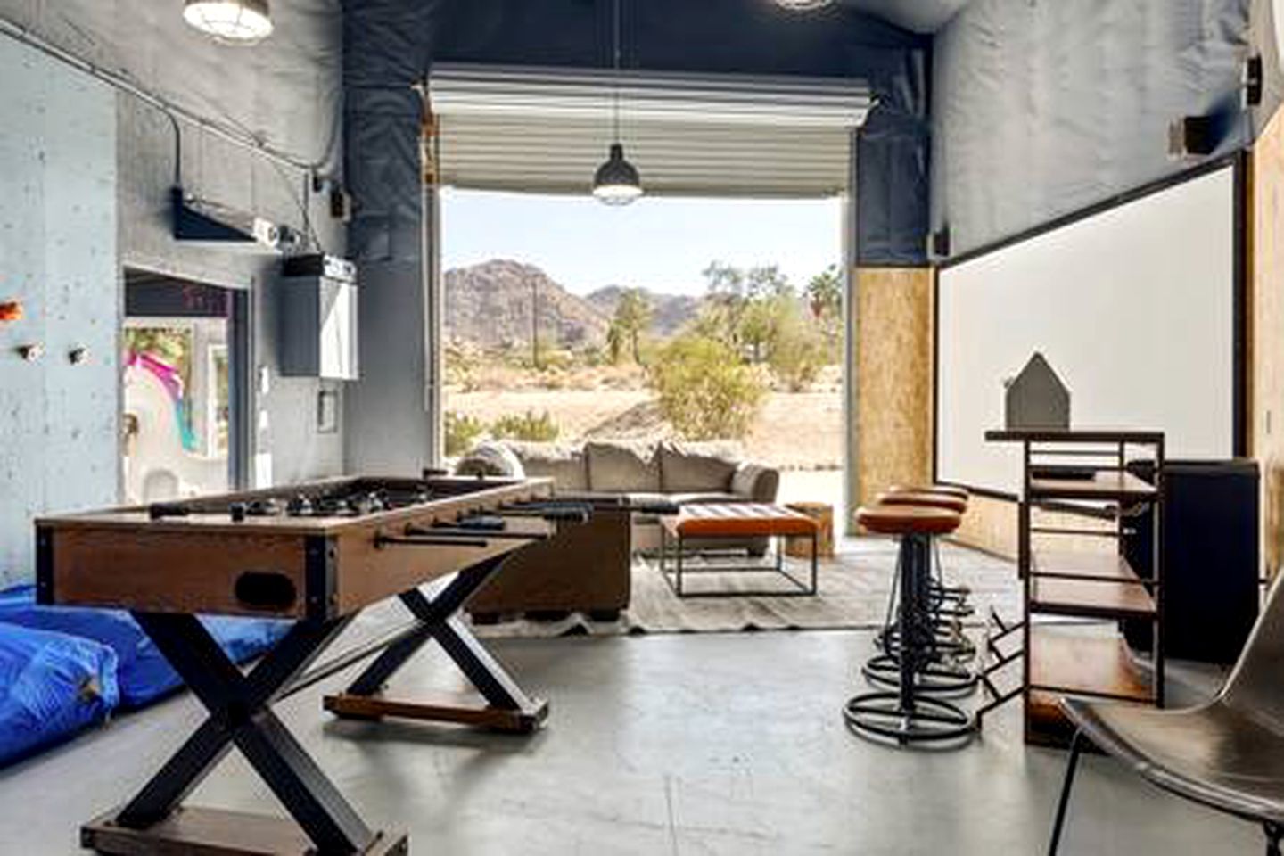 Amazing Vacation Rental with Rock Climbing Wall and Game Room in Joshua Tree, California