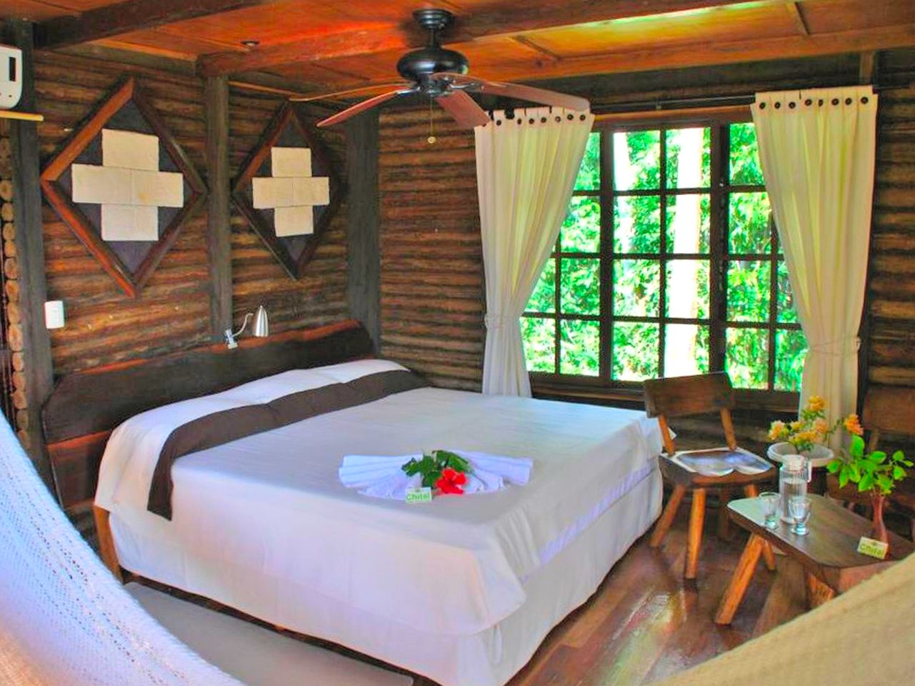 Gorgeous Log Cabin for Glamping on the Yucatán Peninsula, Mexico