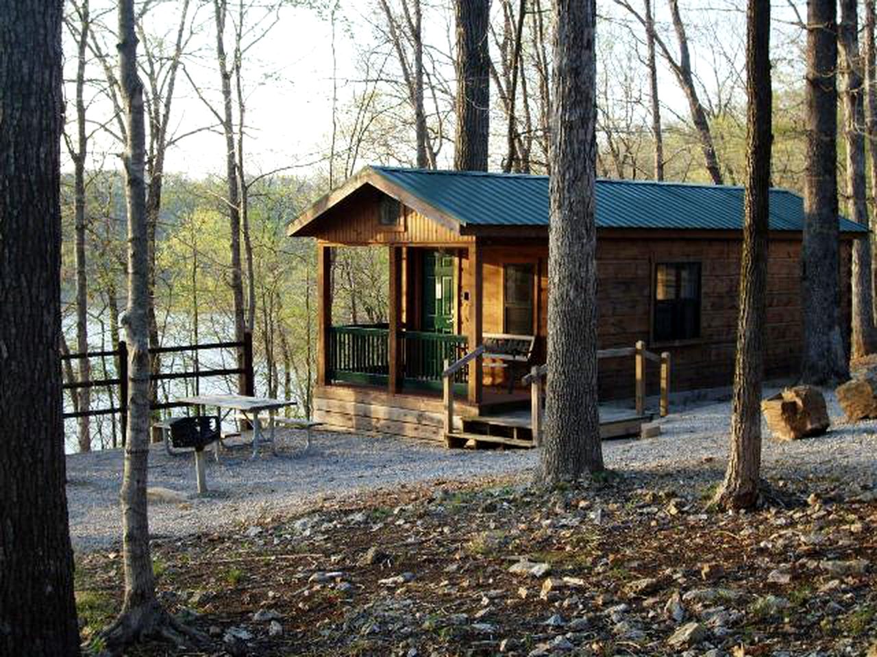 Cabin in Lake Wappapello State Park, Missouri