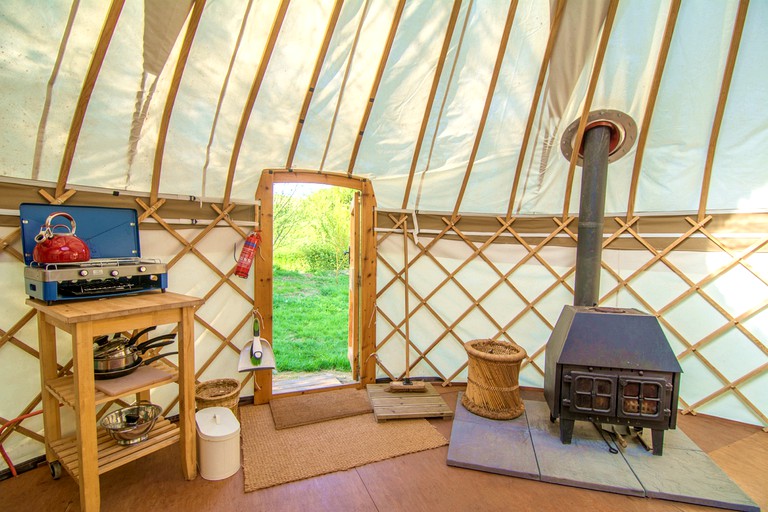 Yurts (St. Goran, England, United Kingdom)