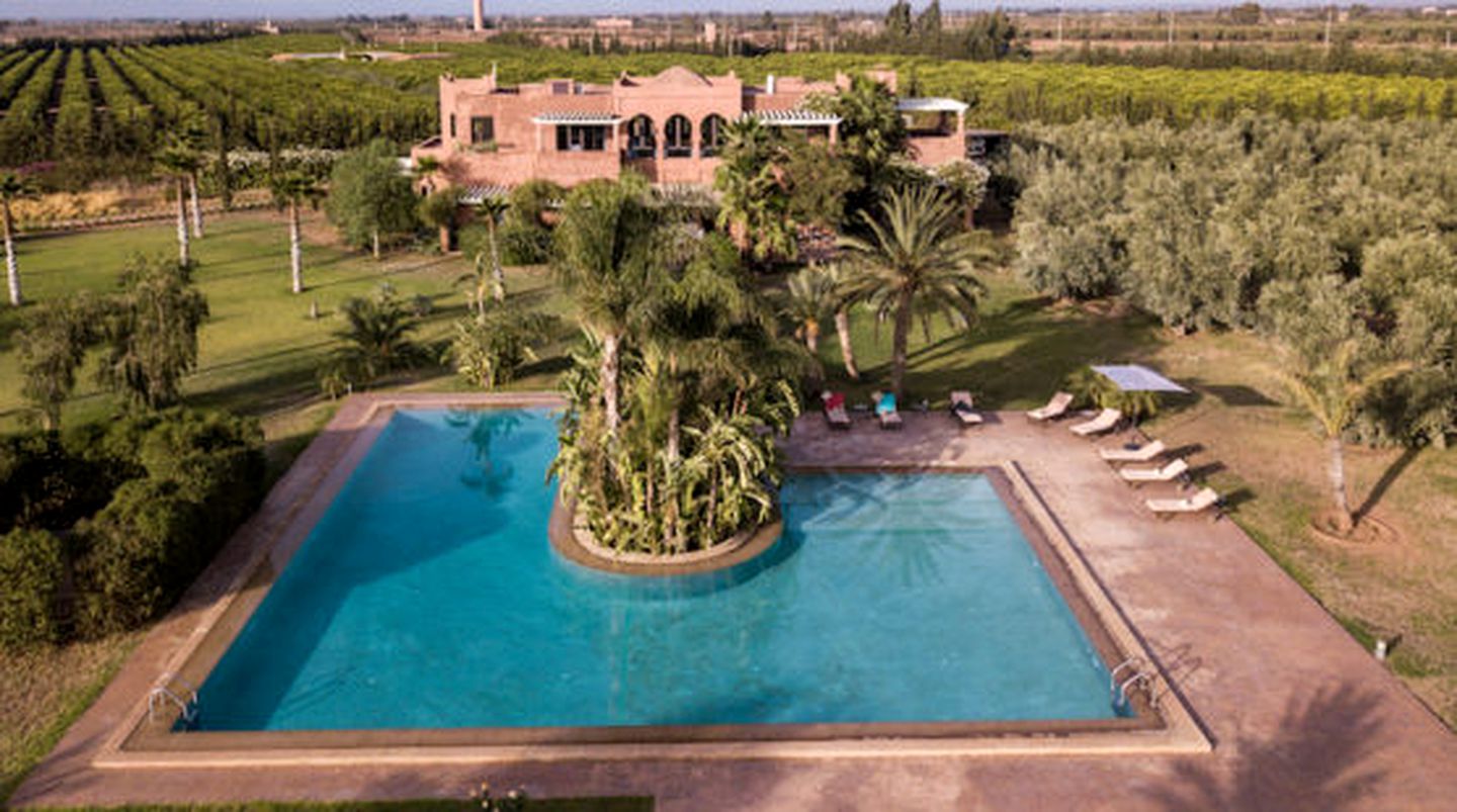 Gorgeous Villa Rental with a Shared Pool near Marrakech, Morocco