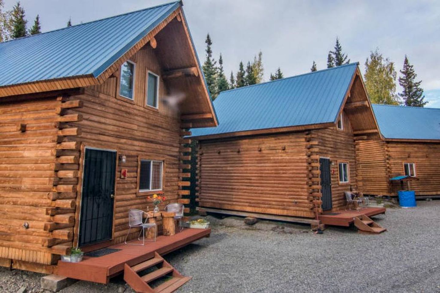 Cozy Log Cabin Rental for a Luxury Camping Getaway near Homer, Alaska