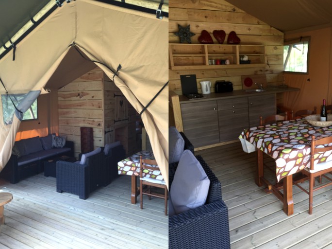 Safari Tents (Bressuire, Pays de la Loire, France)