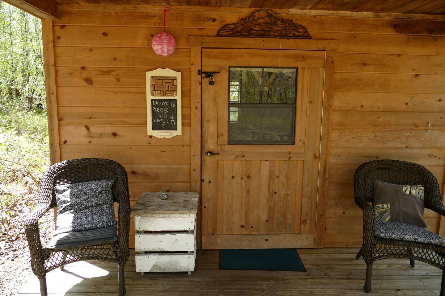 Charming Camping Cabin Rental in the Woods near Oakland, Maryland