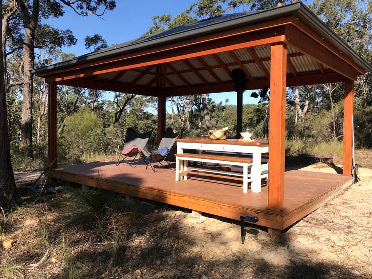 Secluded Glamping Tent with Views of Mount Yengo in Bucketty, New South Wales
