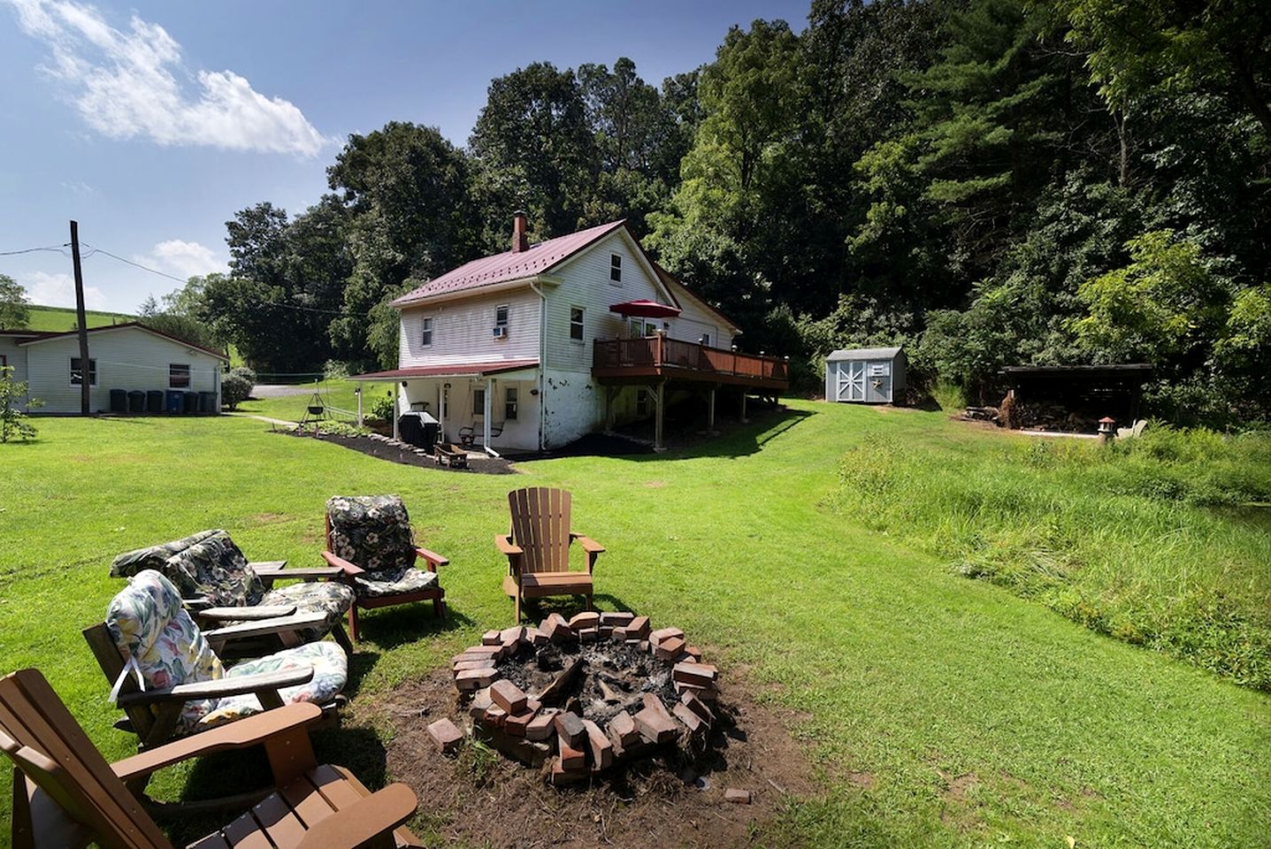 Charming and Historic Converted Mill Cottage on Private Land with a Firepit, in Schuylkill County, PA