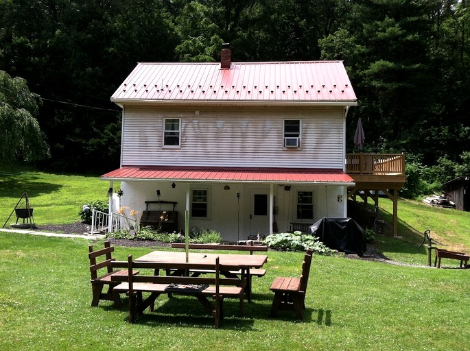 Charming and Historic Converted Mill Cottage on Private Land with a Firepit, in Schuylkill County, PA