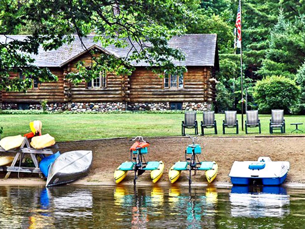 Safari Tent near Minocqua, Wisconsin