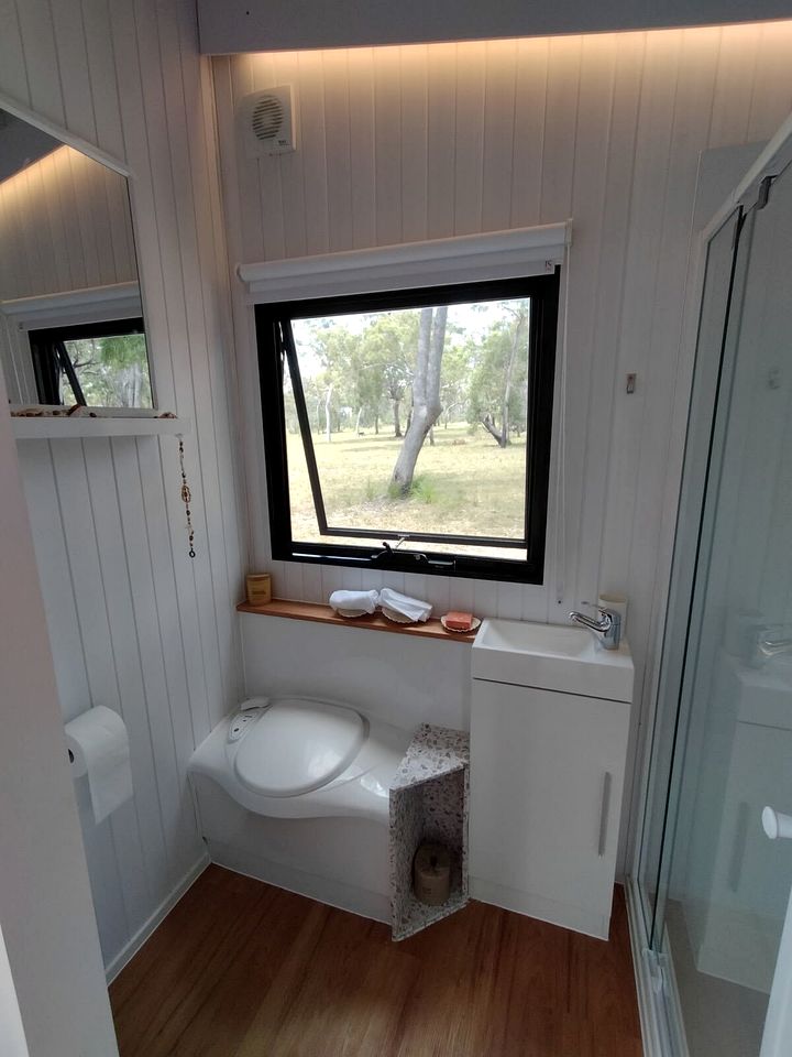 Coastal Tiny House for Glamping near Deepwater National Park