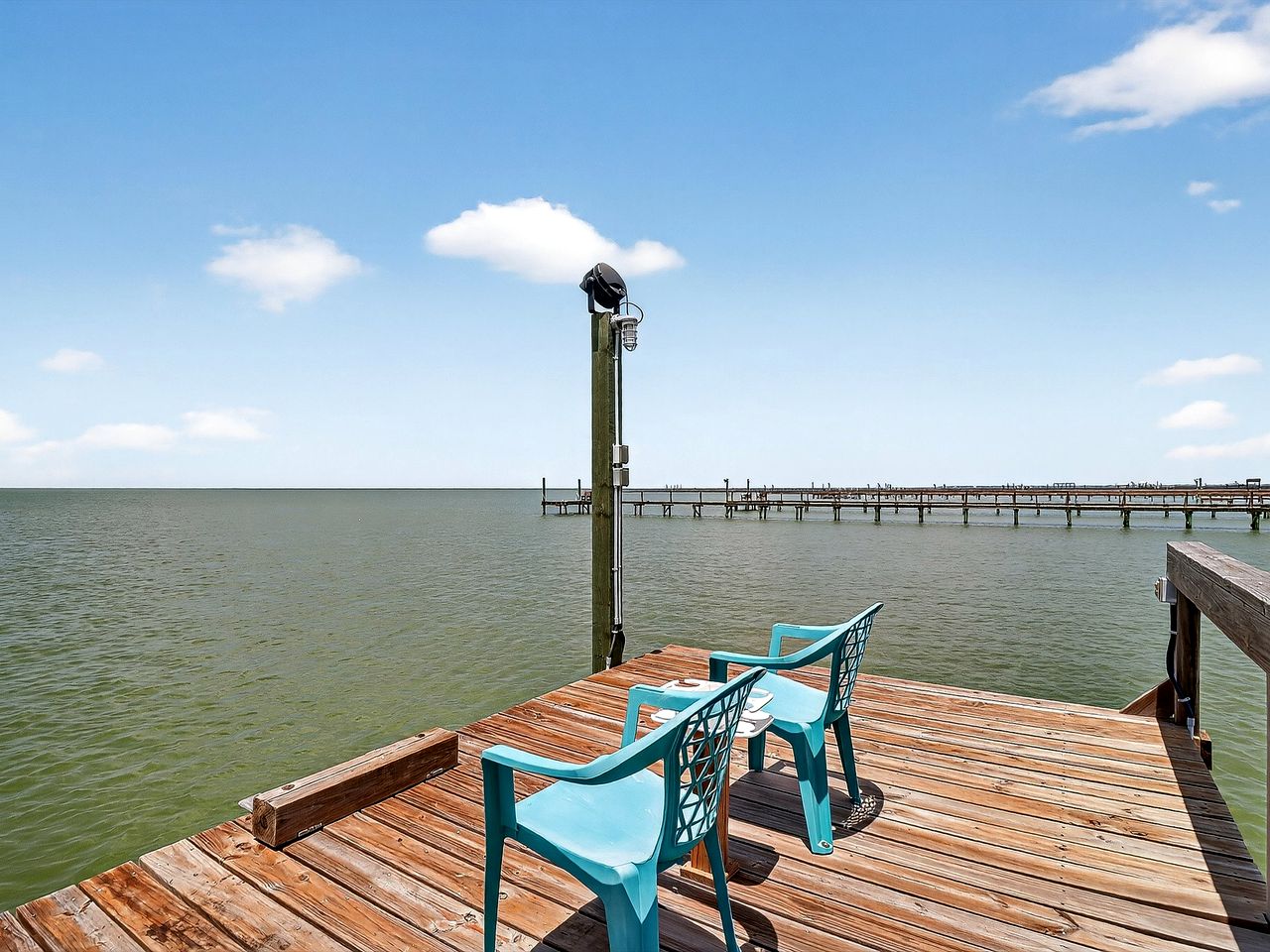 Stunning Bayfront Vacation Home with Pool, Fishing Pier & Kayaks near Copano Bay, Rockport Texas