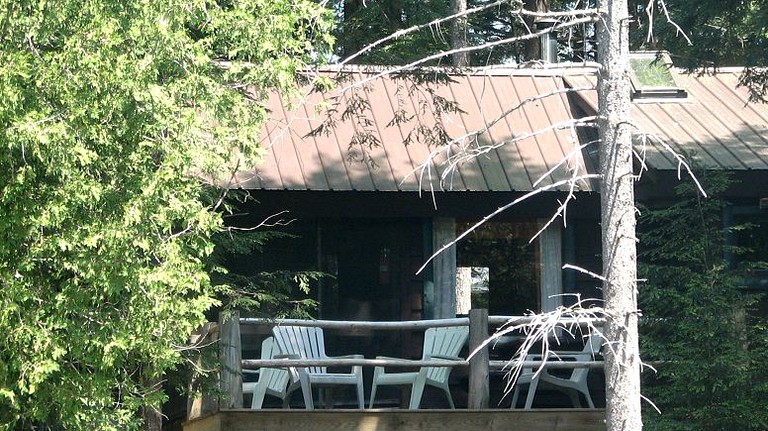 Cabins (Saranac Lake, New York, United States) on Kiwassa Lake, NY