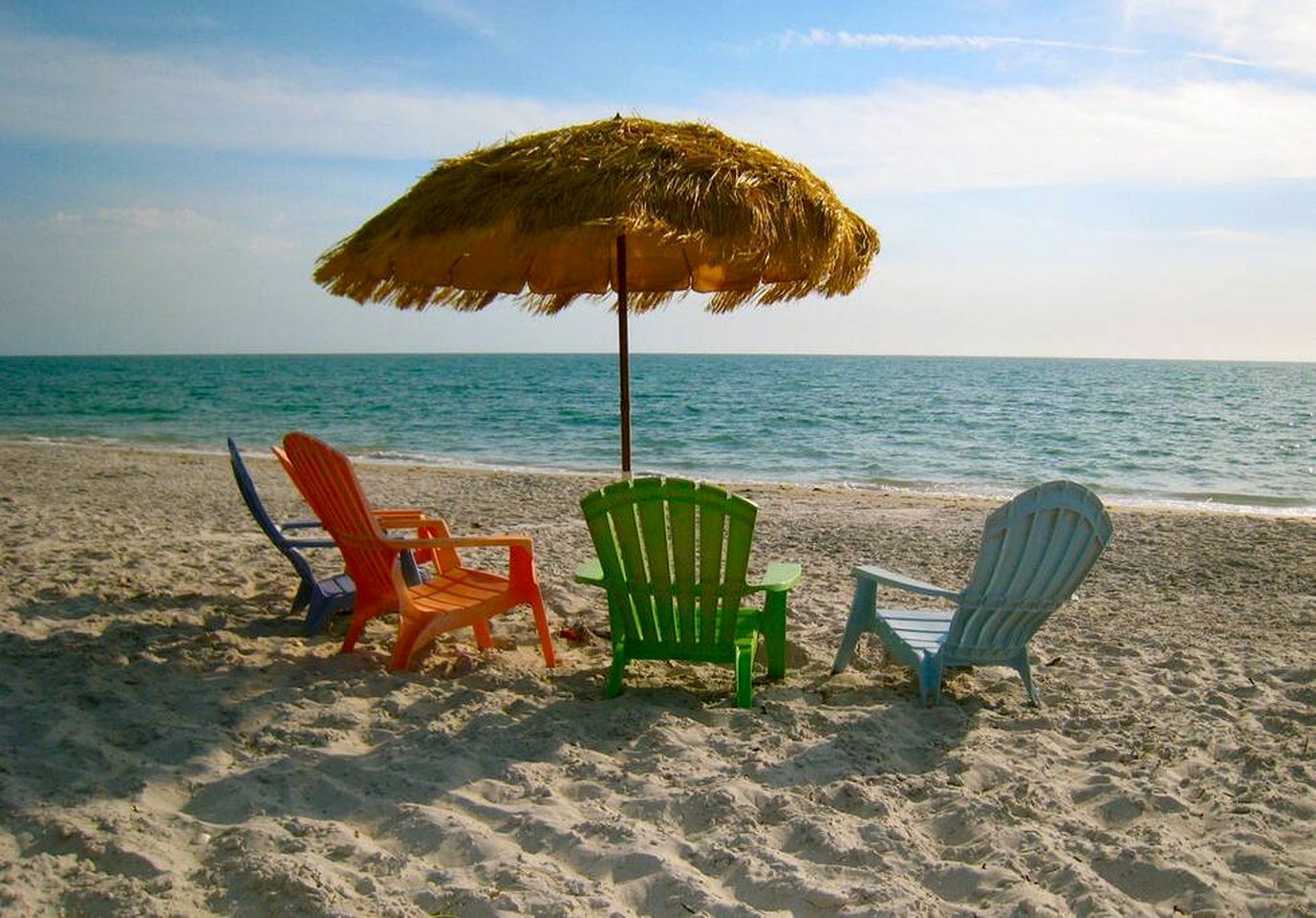 Secluded Beachfront Island Home with Hammocks and Tiki Hut on Little Gasparilla Island, Florida