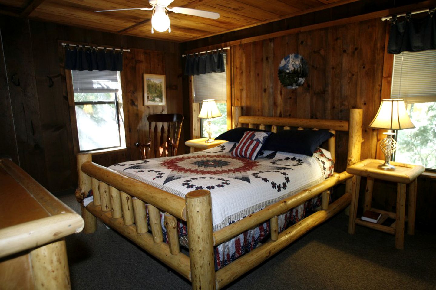 Cabin near Trinity Lake, Northern California