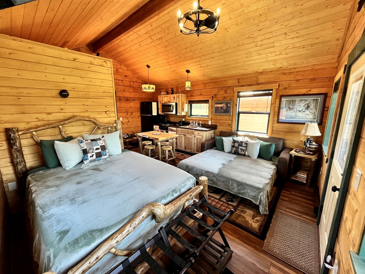 Scenic Creekside Escape with Deck, Fire Ring & Wildlife Views in Seward, Alaska