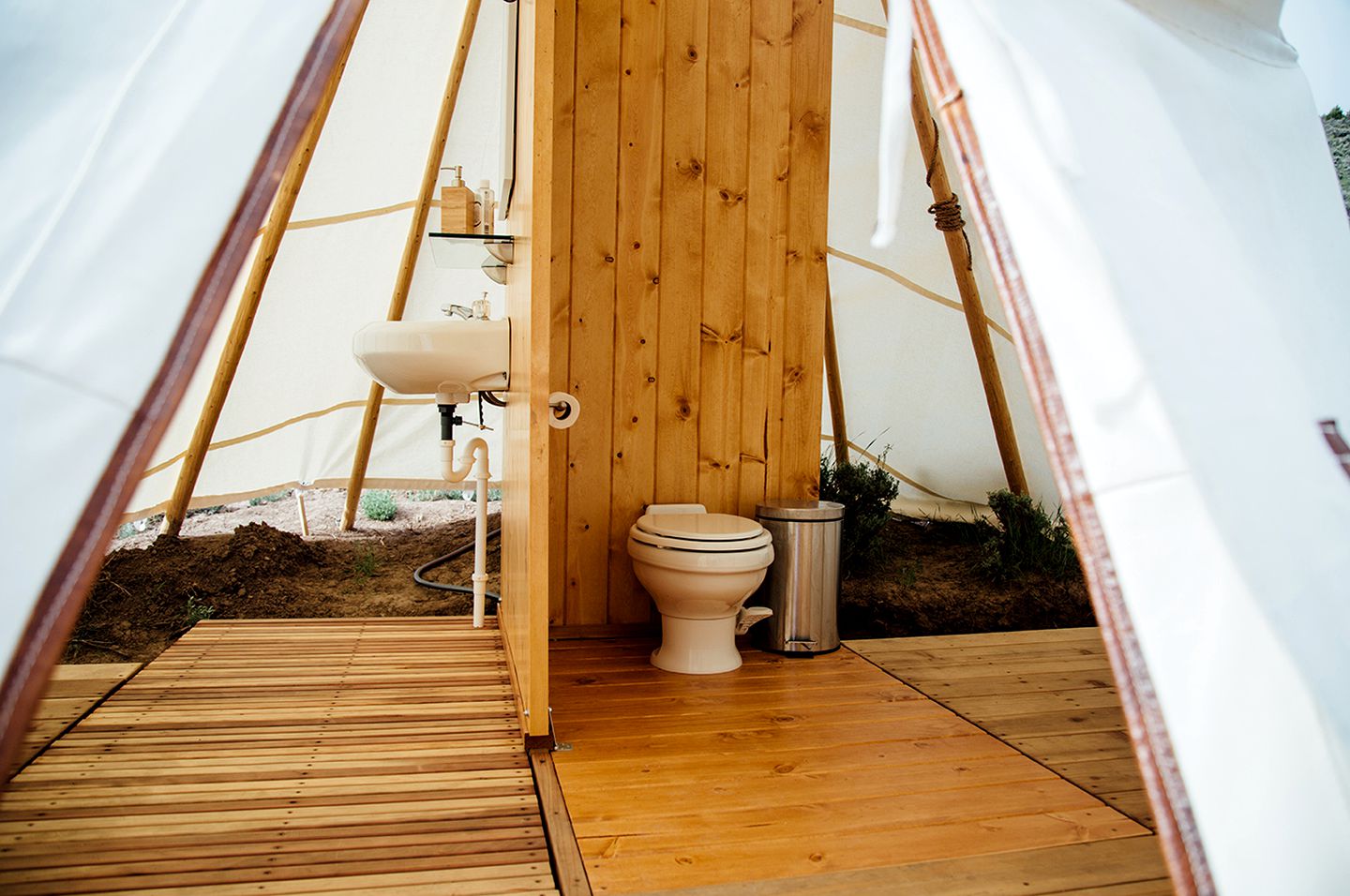 Stylish Camping Tents Set on an Organic Farm in Hudson Valley, New York State