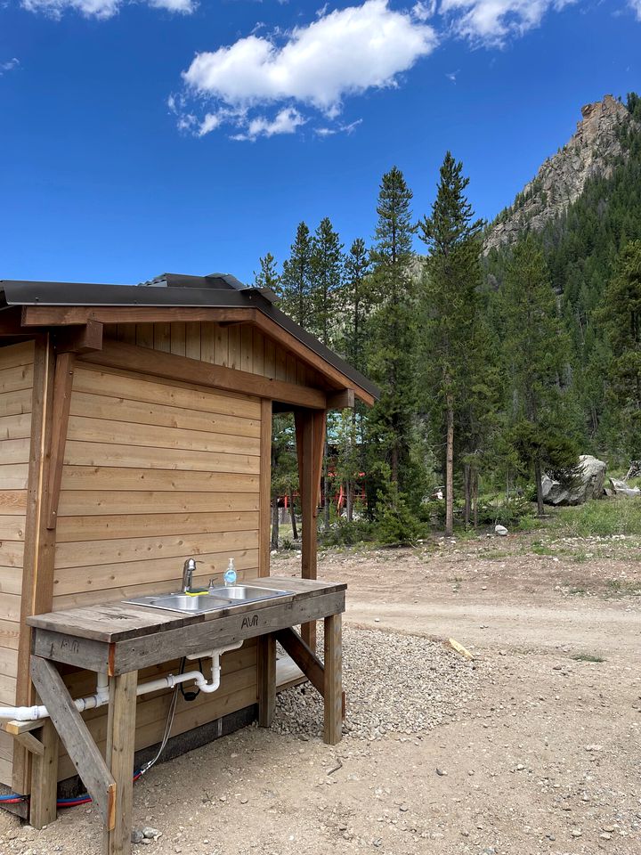 Colorado Glamping in Granby, in this Fully-Equipped Safari Tent Rental