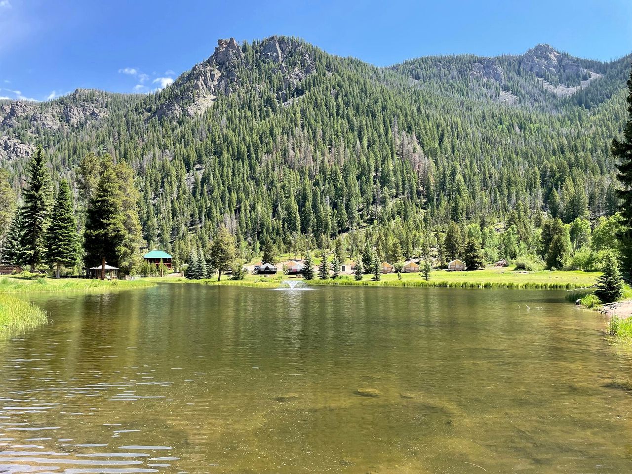 Colorado Glamping in Granby, in this Fully-Equipped Safari Tent Rental