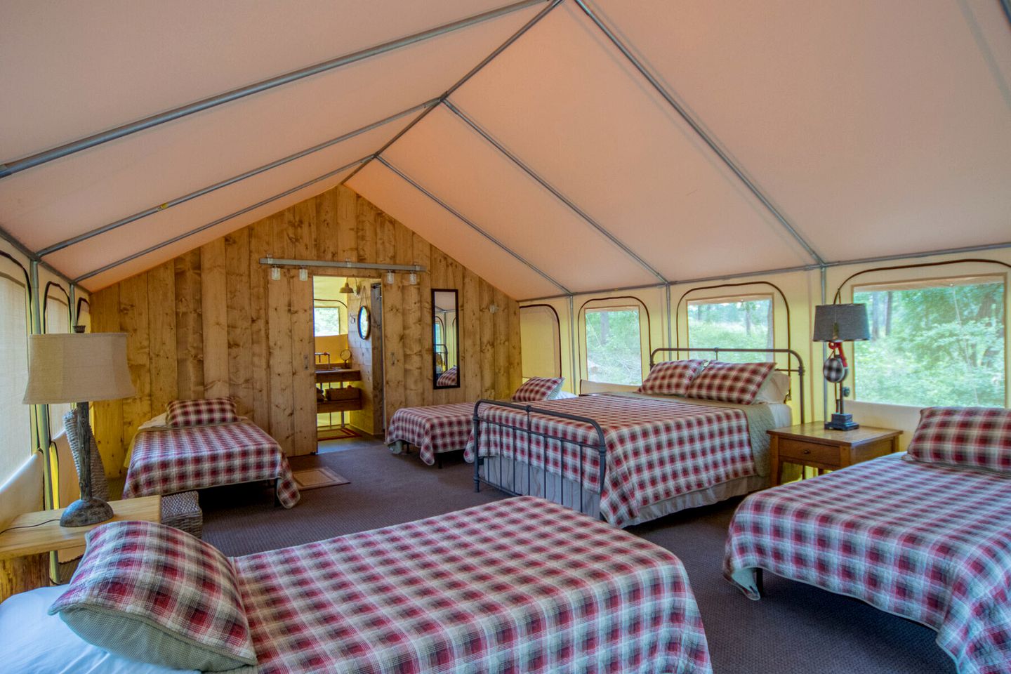 Comfort in Nature: Book this Lovely Tented Cabin Retreat in Georgia