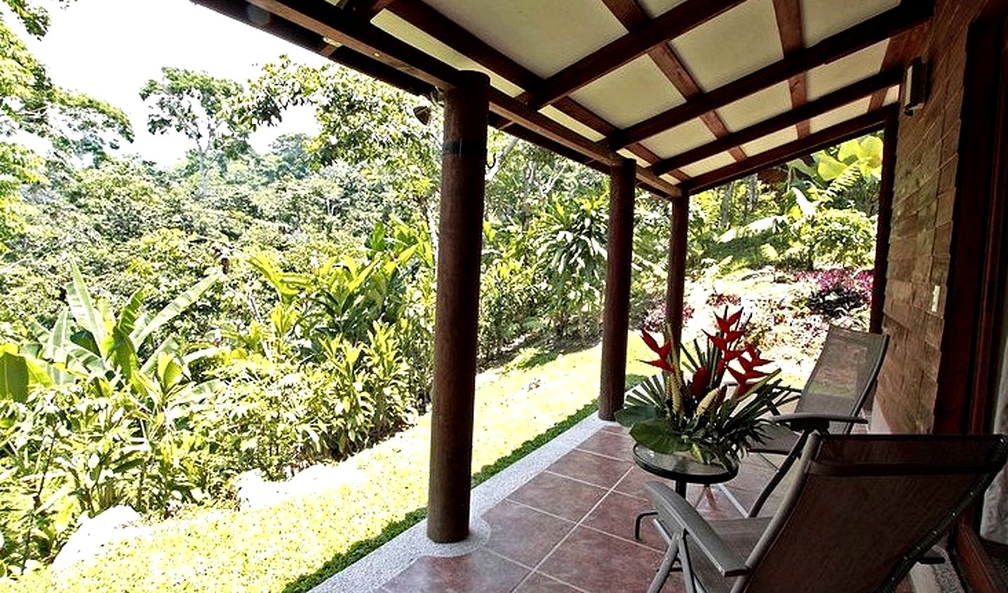 Comfortable Cabins with Hammocks on Large Terrace, Mexico