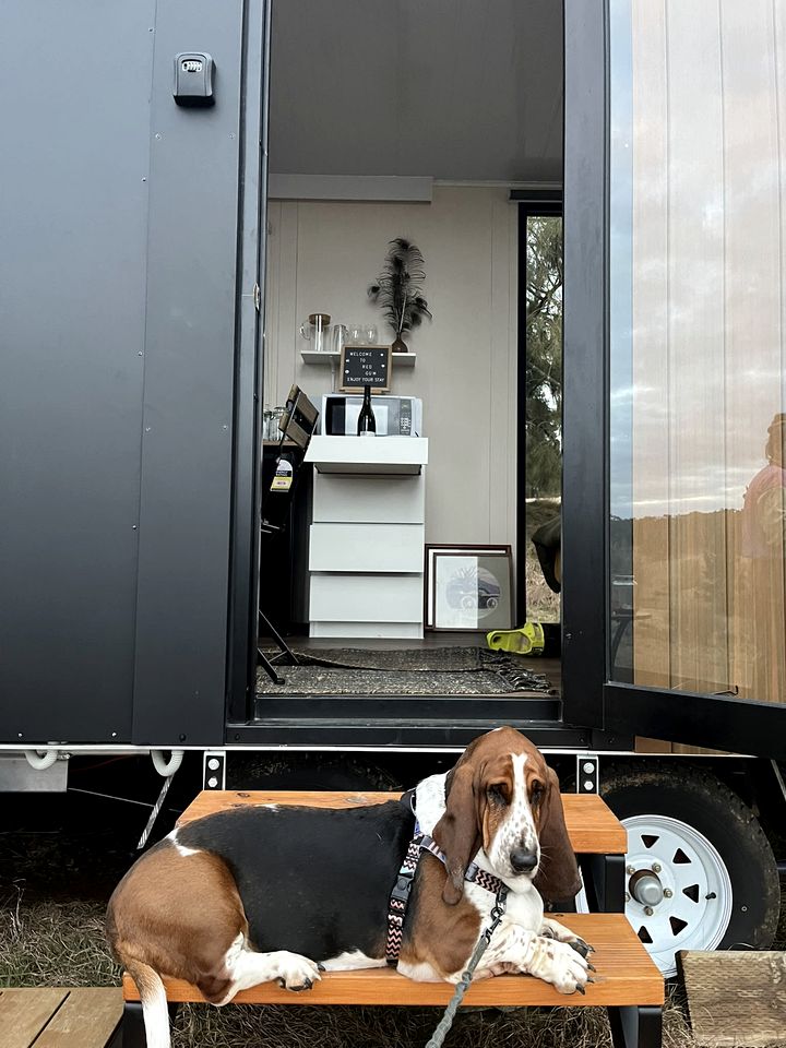 Comfortable Pet-Friendly Tiny House with Living Area, Loft and Barbecue in New South Wales, Australia