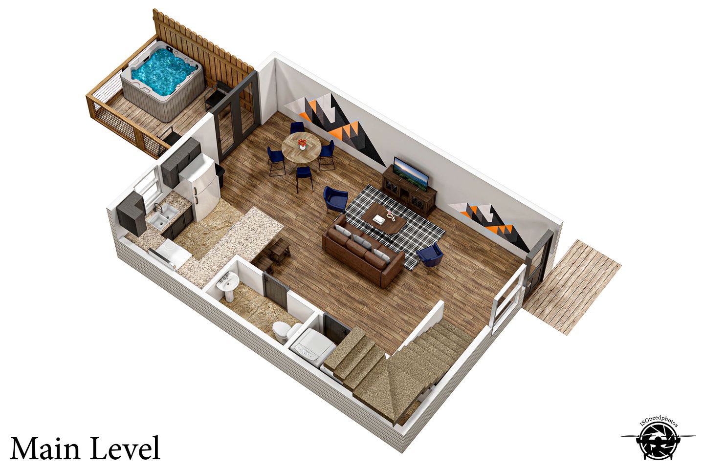 Comfortable Retreat with Hot-Tub in Sevierville, Tennessee