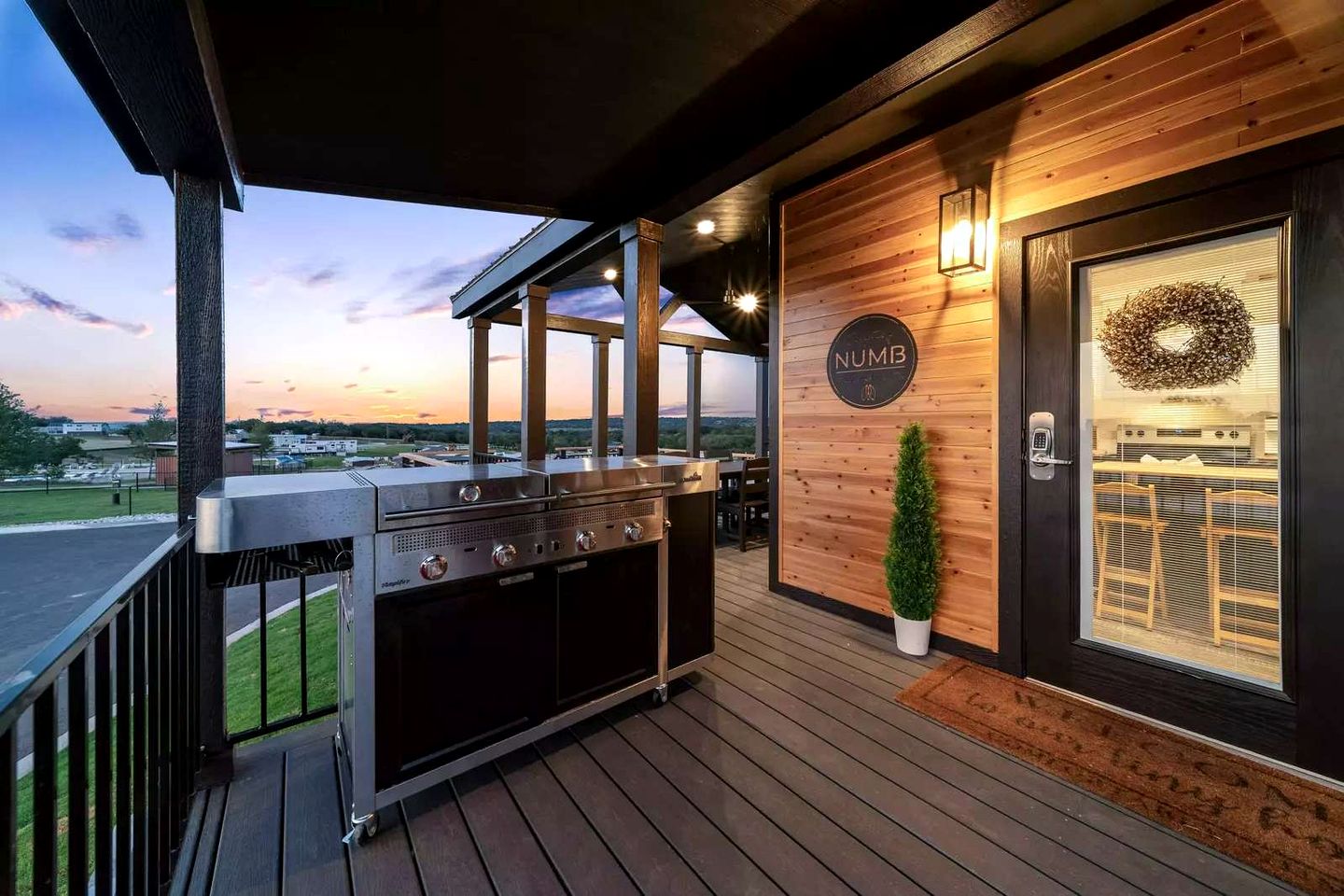 Stylish Tiny Home with Resort-Style Pool, Dog Park, and Scenic Hill Country Views Near Fredericksburg, TX