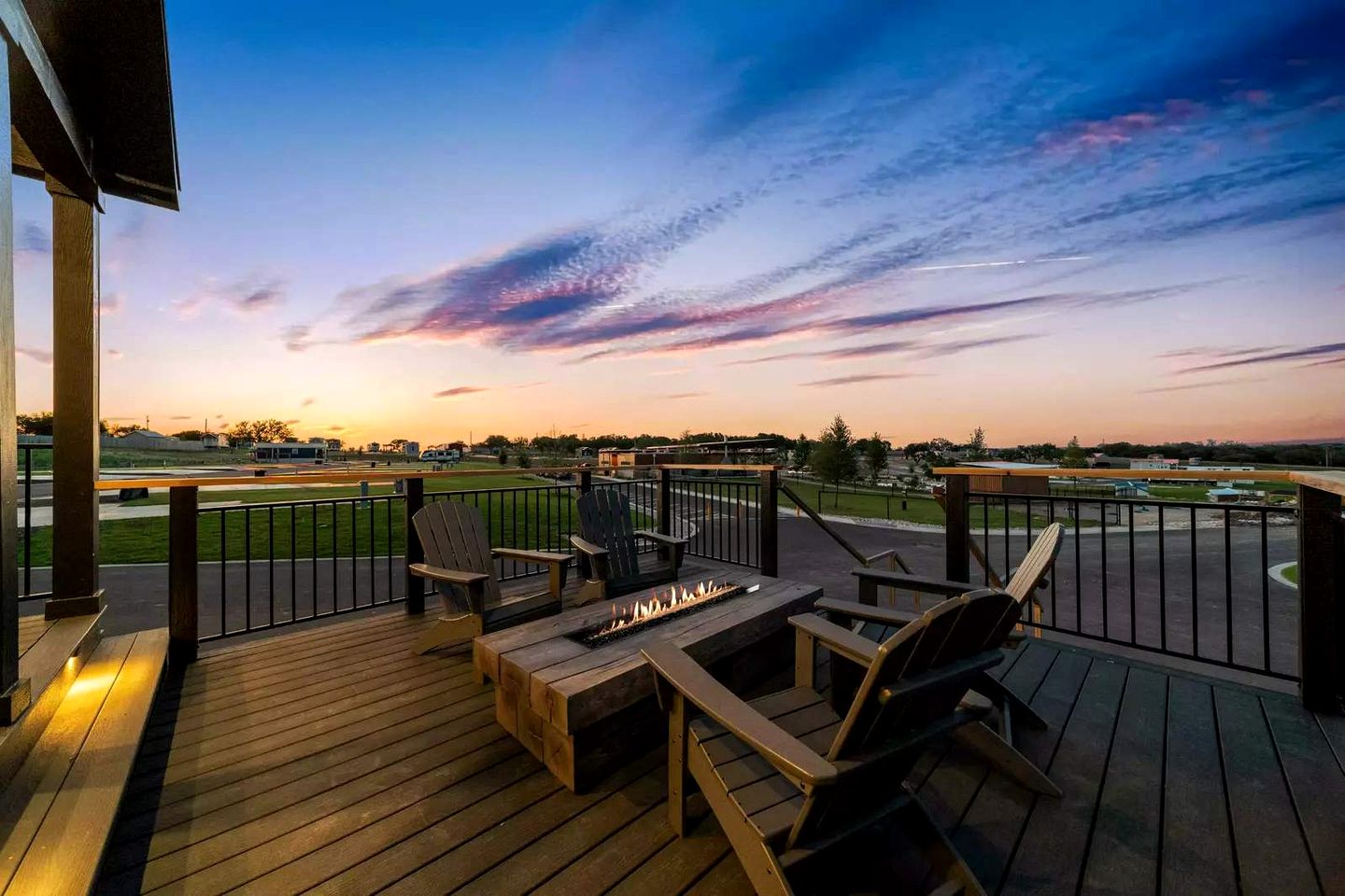 Stylish Tiny Home with Resort-Style Pool, Dog Park, and Scenic Hill Country Views Near Fredericksburg, TX