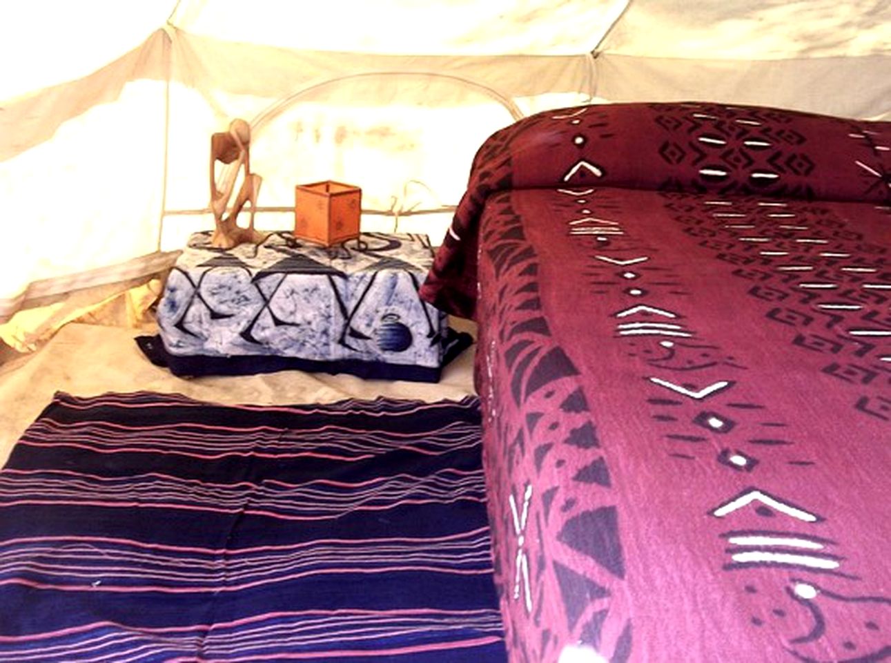 Gorgeous Bell Tent for a Camping Getaway on the Salentini Hills near Lecce, Italy