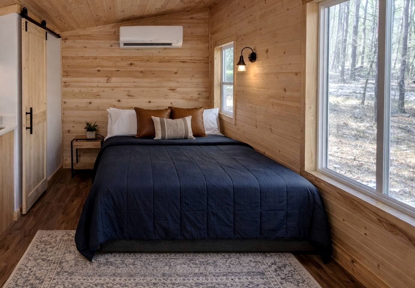 Modern Rustic Tiny Home Surrounded by Peaceful Pines in Boles, Arkansas