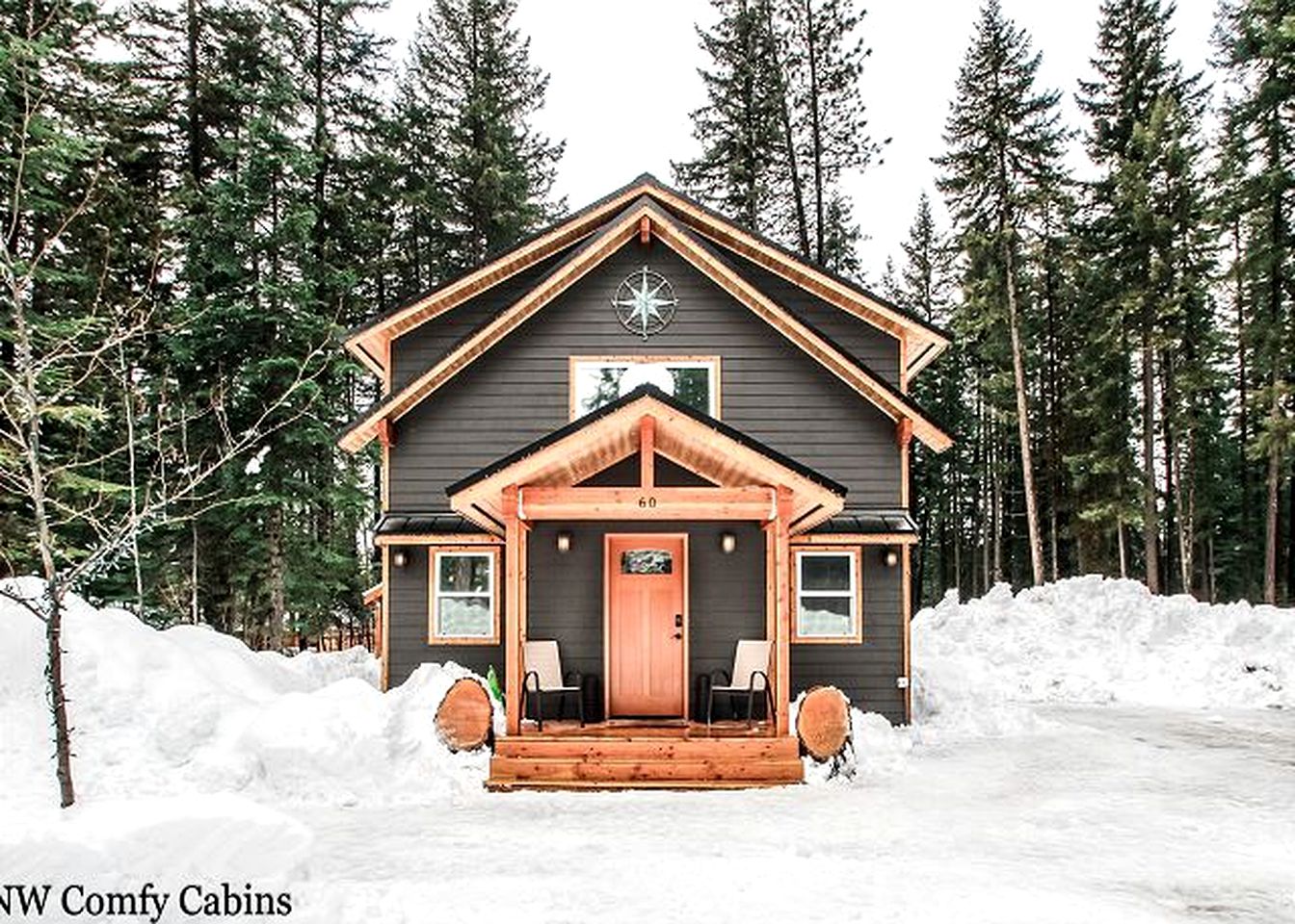 Compass Cabin-Hot Tub, WIFI, Close to Golf/Lake in Leavenworth, Washington