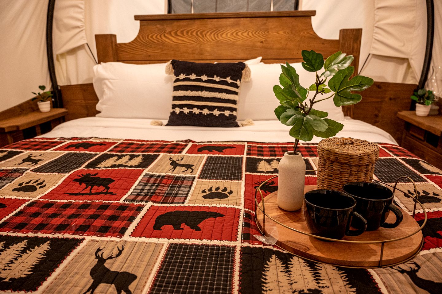 Unique Conestoga Glamping Wagon with King Bed & Private Bath | Bonners Ferry, Idaho Retreat