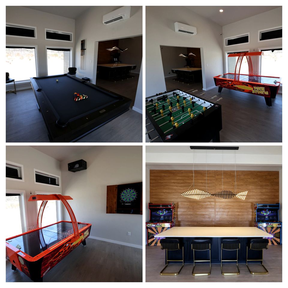 Remote Container Retreat with Pool Table and Game Room in Texas
