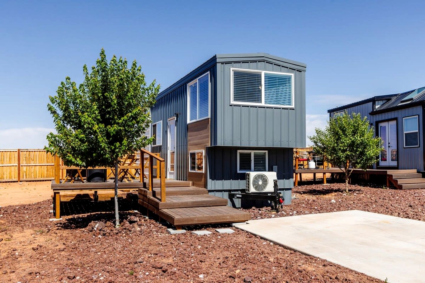 Contemporary Comfort: Modern Tiny House with Private Hot Tub in Apple Valley, Utah