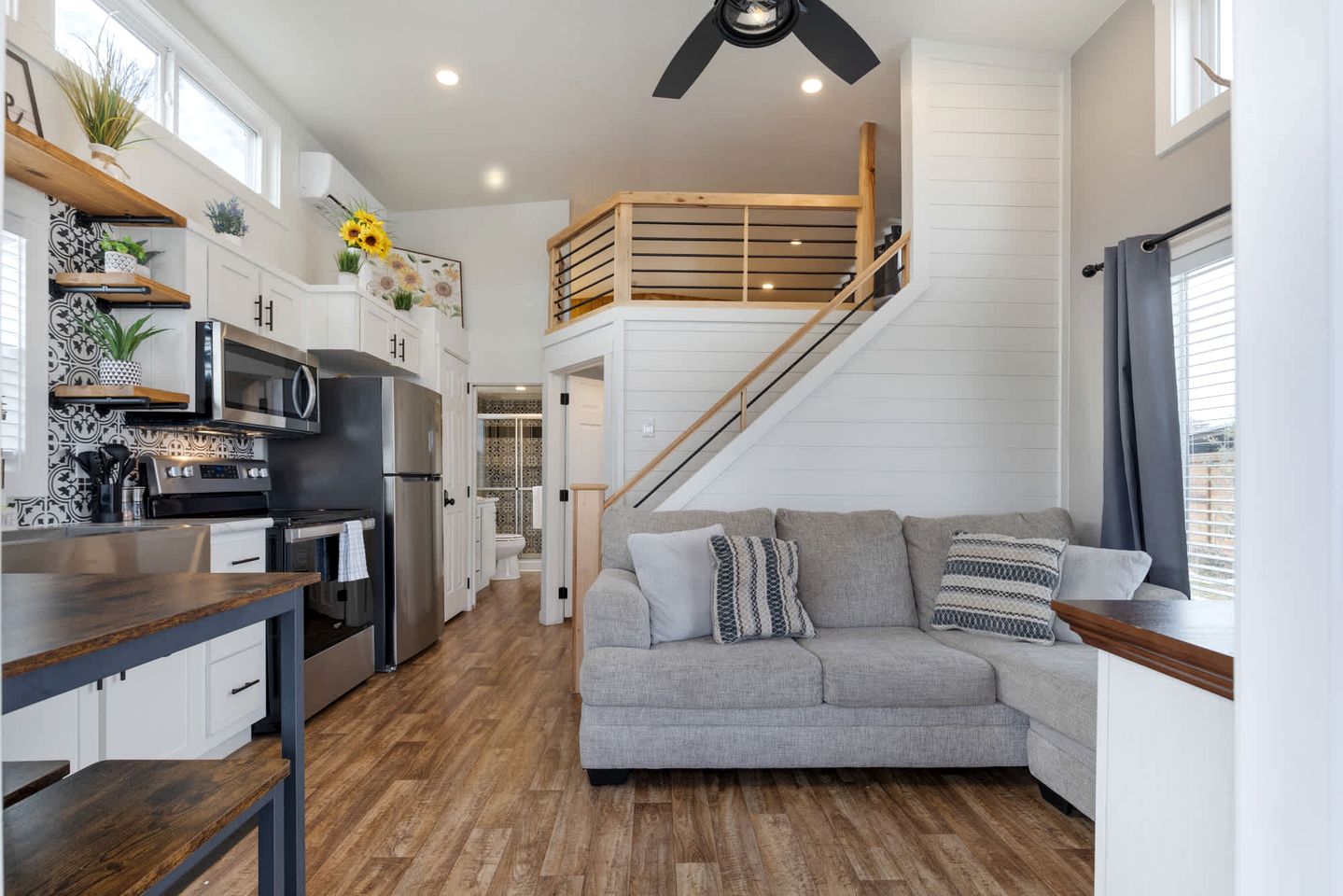 Modern Tiny Home with Pool and Dog Park Near Fredericksburg, TX