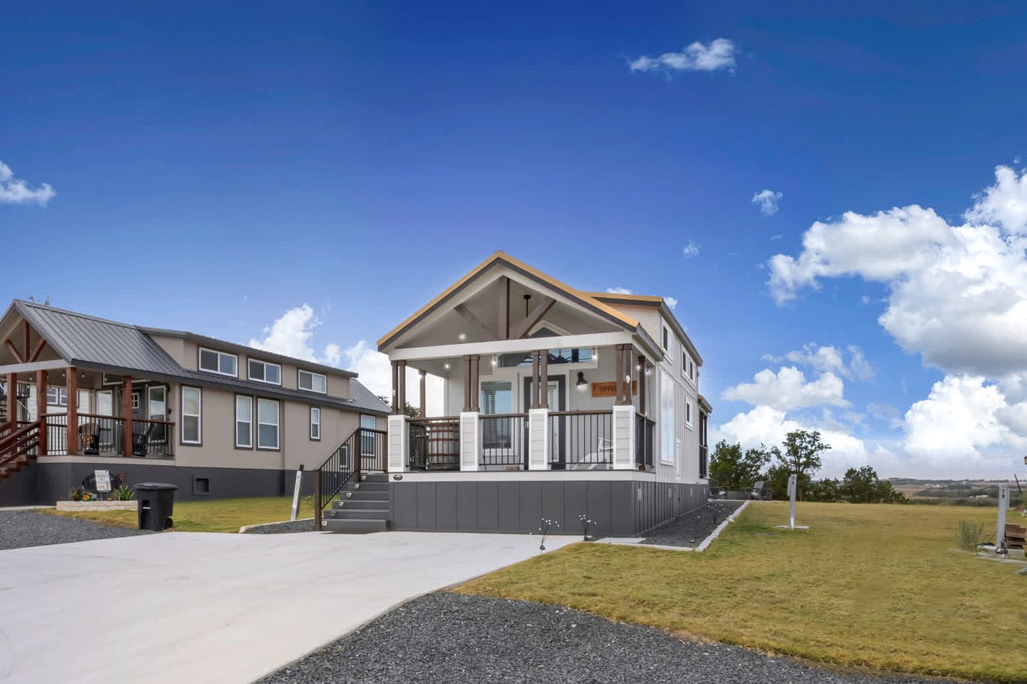 Modern Tiny Home with Pool and Dog Park Near Fredericksburg, TX