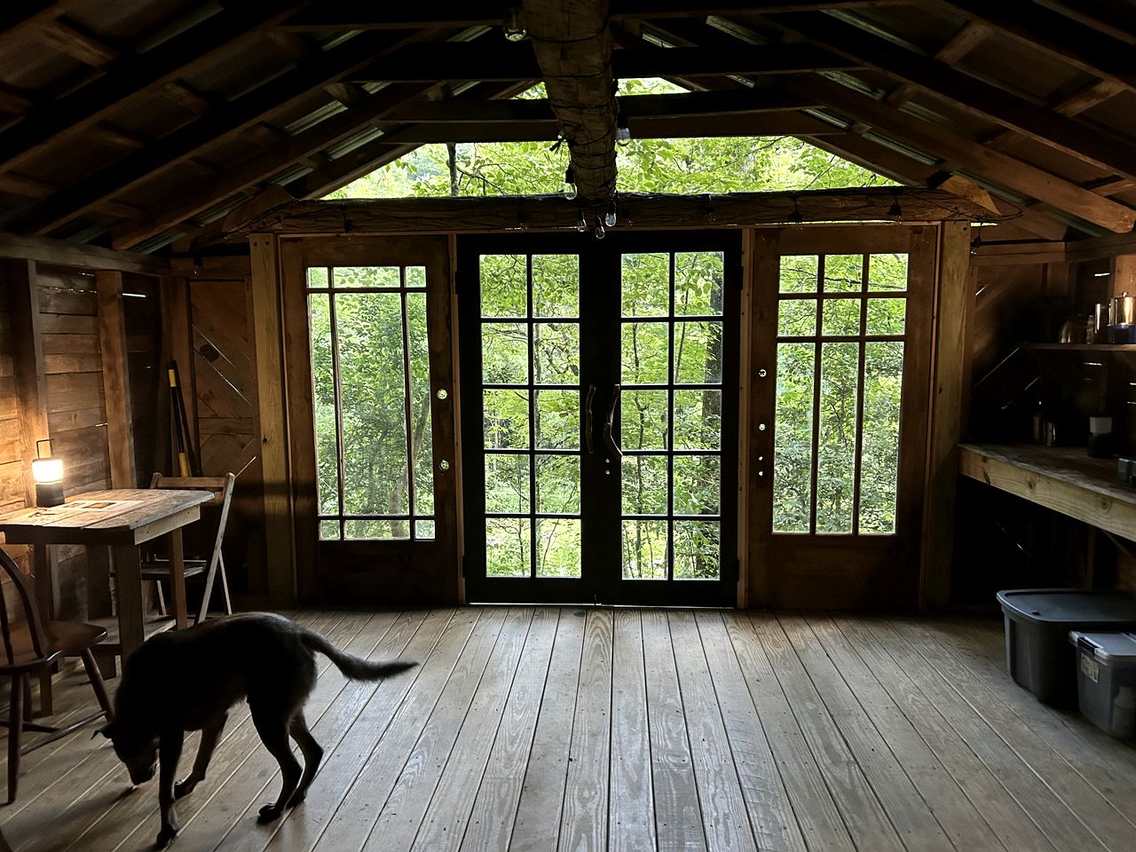 Unique Barnwood Cabin Retreat with Fire Pit and Outdoor Adventure in Zirconia, North Carolina