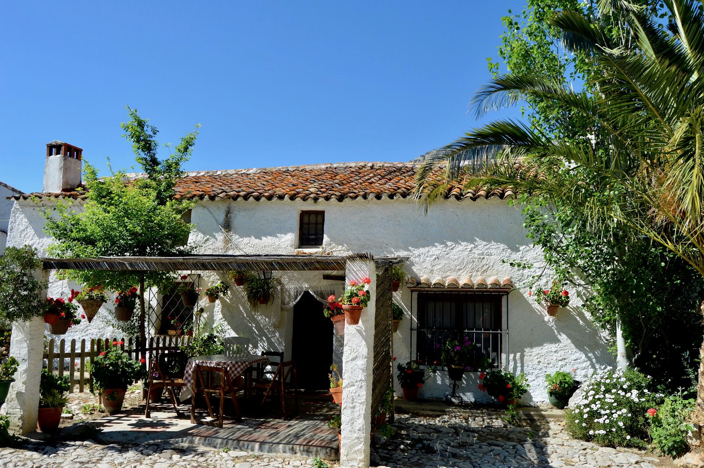 Idyllic Vacation Rental with a Cozy Fireplace near Malaga in Spain