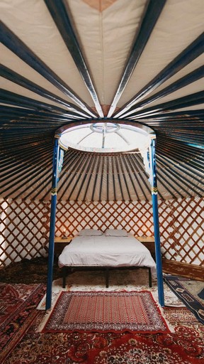 Yurts (United States of America, Dunlap, California)