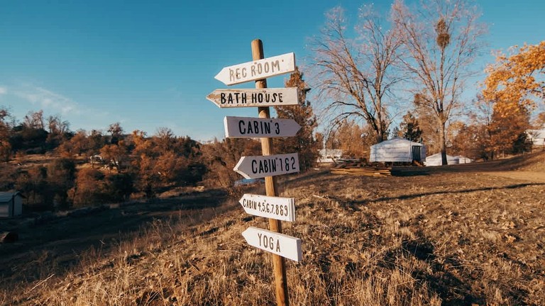 Yurts (United States of America, Dunlap, California)