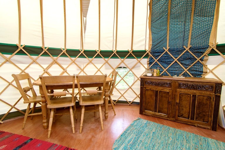 Yurts (St. Goran, England, United Kingdom)