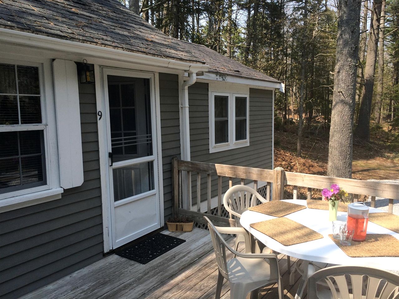Charming Cottage with Private Deck and Modern Amenities near Camden, Maine