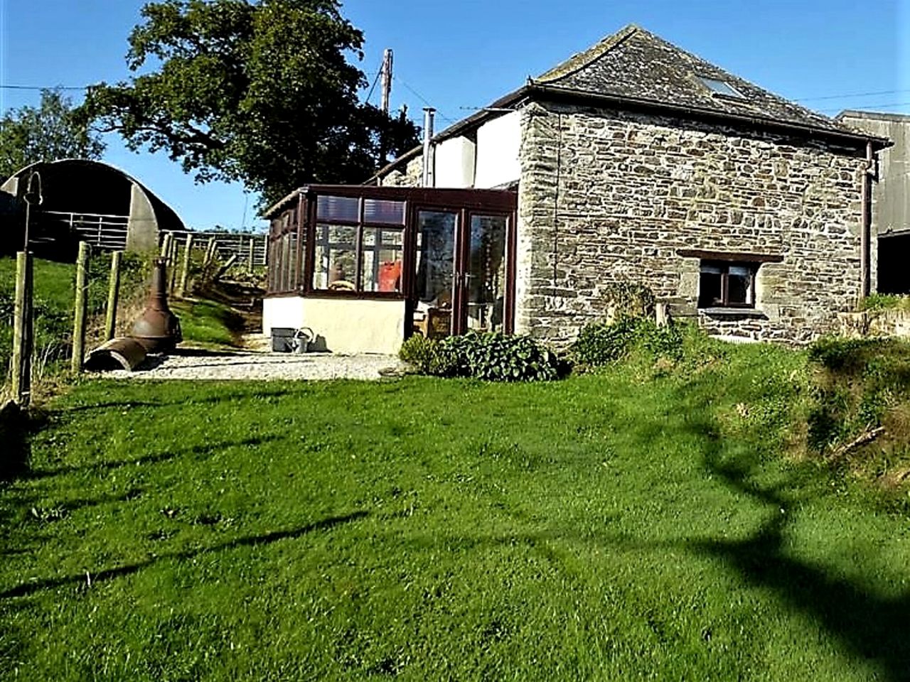 Cozy Cottage Barn near the Coast in Cornwall, England