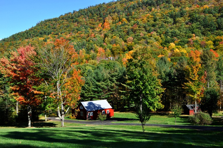 Secluded Cottage for Five at the Foot of Pond Mountain in Wells, Vermont | Cabins (Wells, Vermont, United States of America)