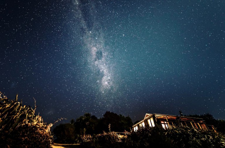 Cottages (Waitomo, North Island, New Zealand)