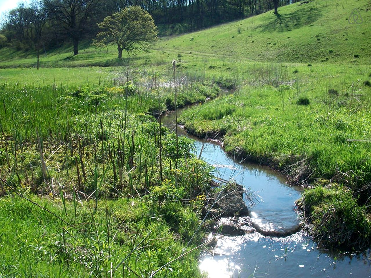 Cottage Rental Surrounded by Magical Countryside in Lafayette County, Wisconsin