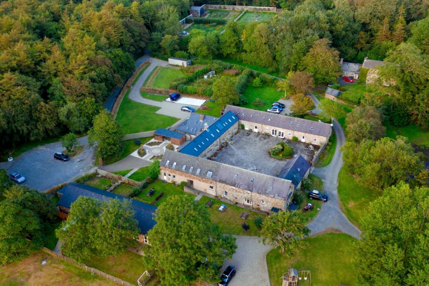 Charming Linked Country Cottages with Pool & Spa near Pembrokeshire Coast, Wales