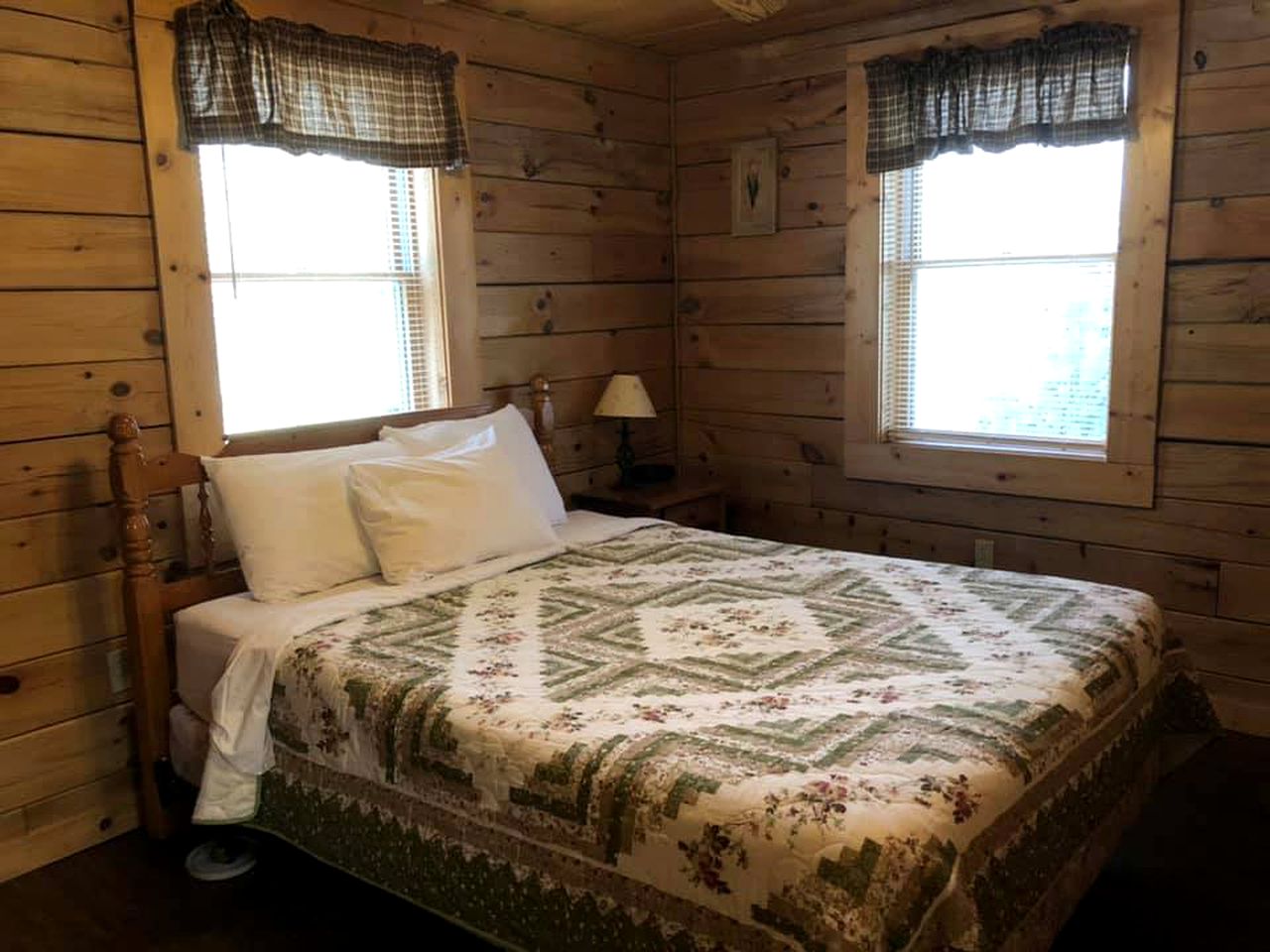 Spacious Cabin Rental with Forest Views near Charleston, West Virginia