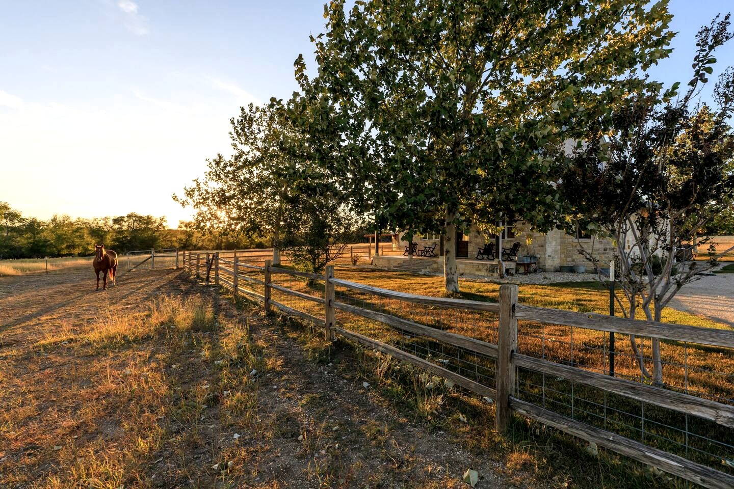 Countryside Cabin with Dreamy Interior Design in Fredericksburg, Texas